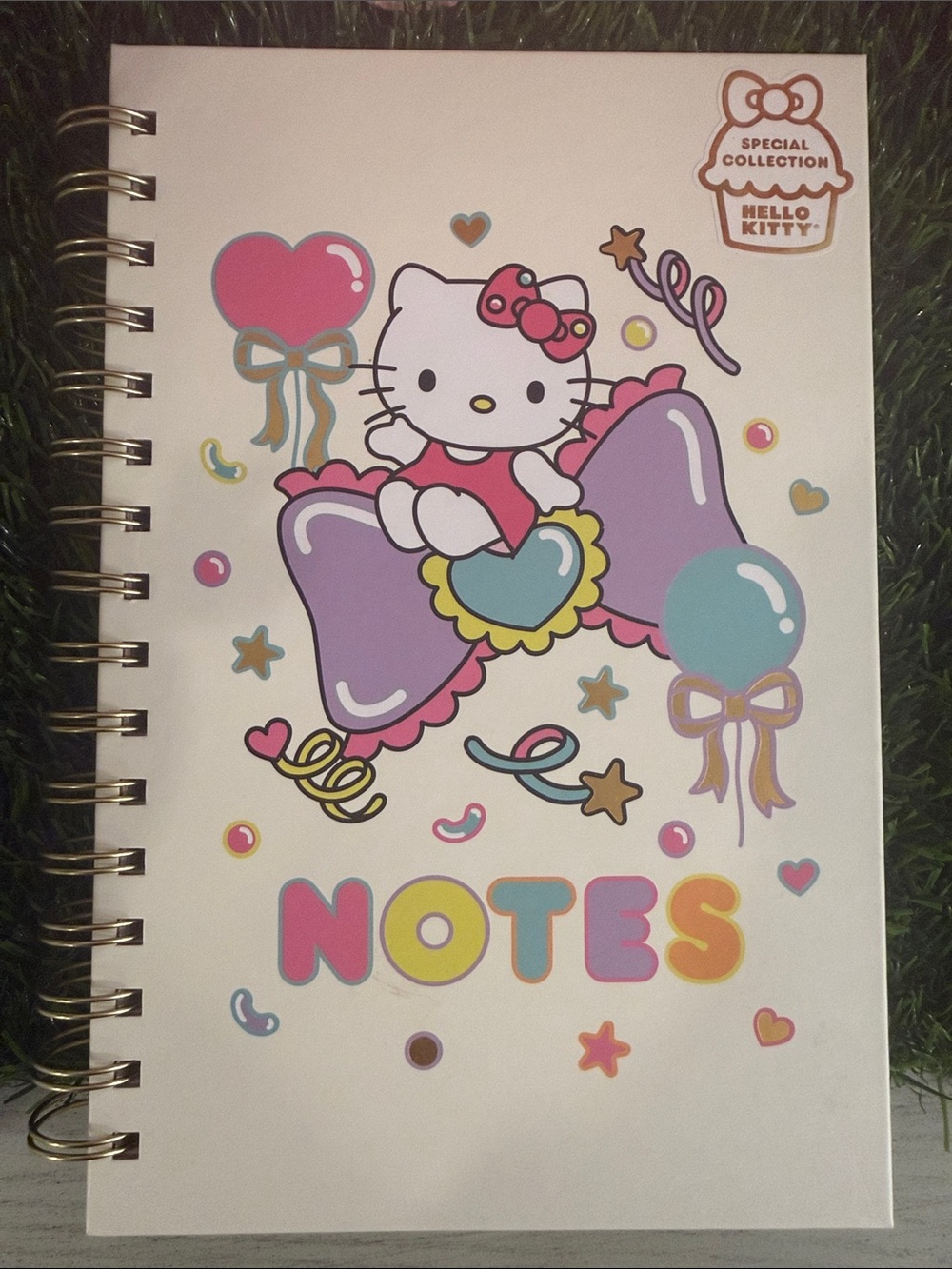 Sanrio Hello Kitty Festival Notes Spiral Notebook